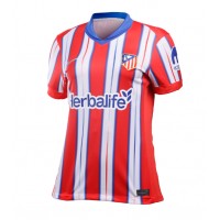 Camiseta Atletico Madrid Alexander Sorloth #9 Primera Equipación Replica 2024-25 para mujer mangas cortas